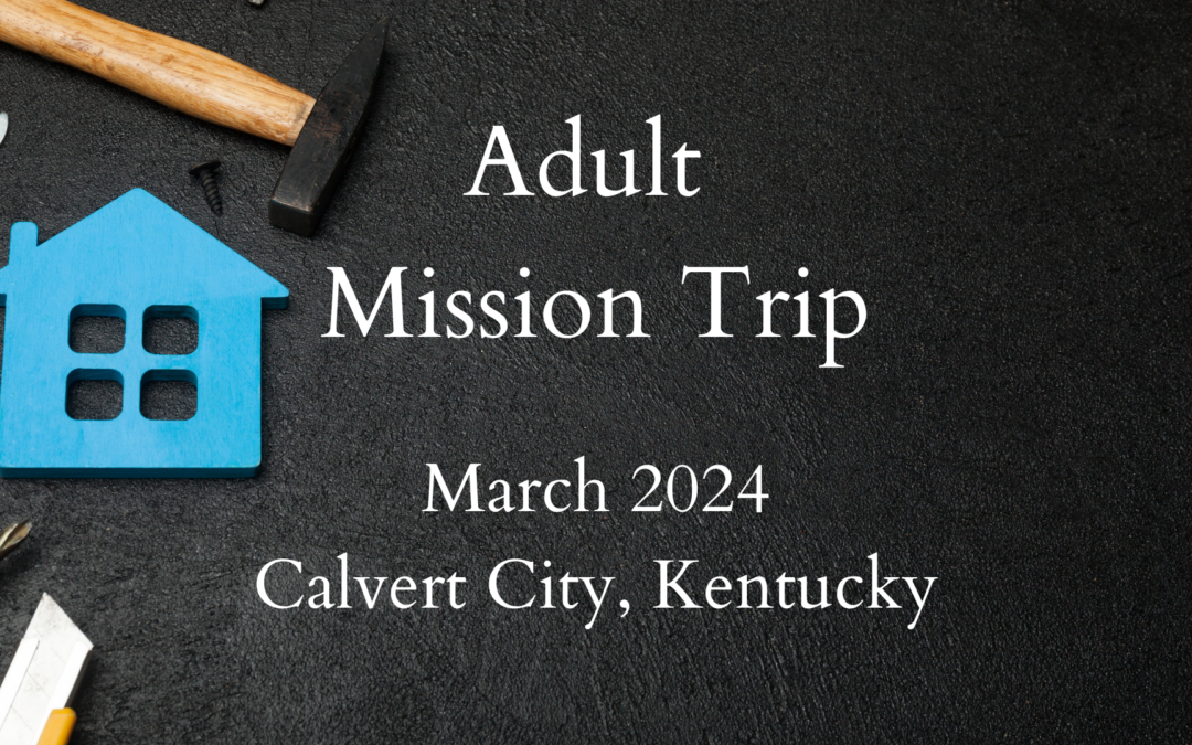 Adult Mission Trip