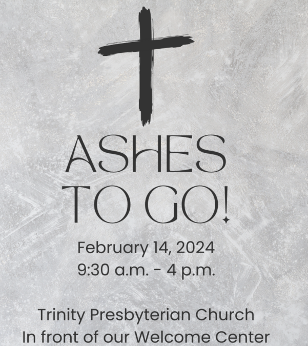 Ashes to Go on Ash Wednesday