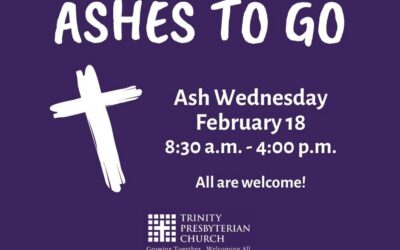 Ashes to Go on Ash Wednesday – February 18
