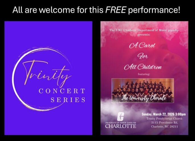 Trinity Concert Series Kick-Off – March 22